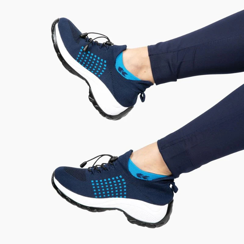 Stretch Comfort – נעלי נוחות אורטופדיות טורקיז