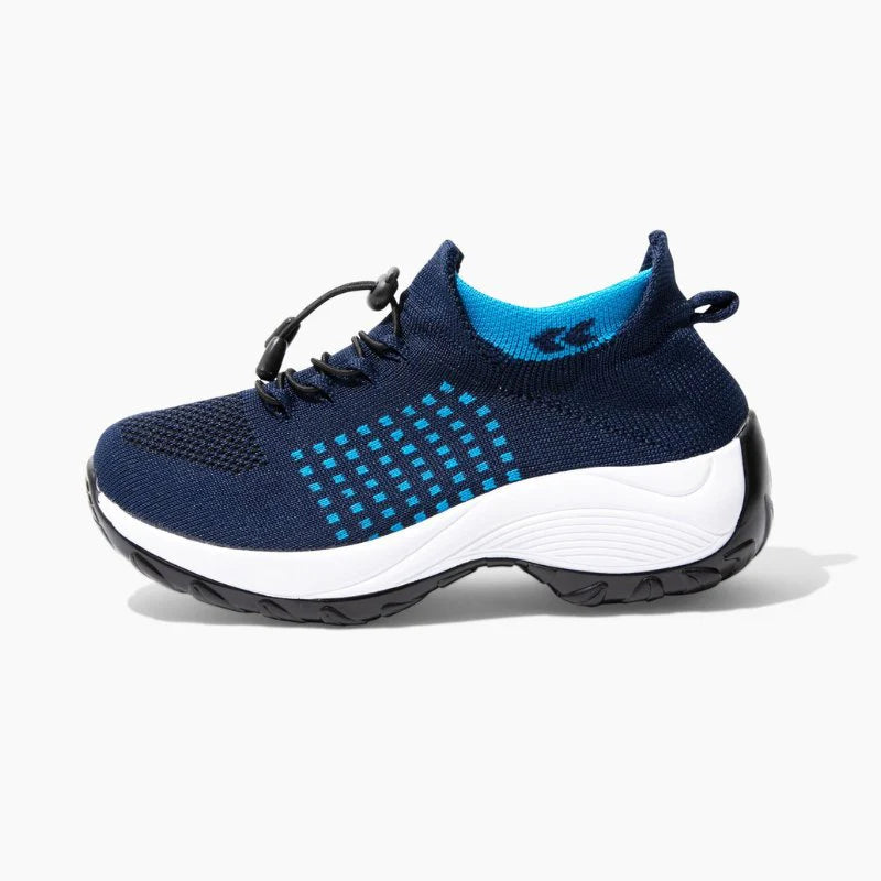 Stretch Comfort – נעלי נוחות אורטופדיות אדום