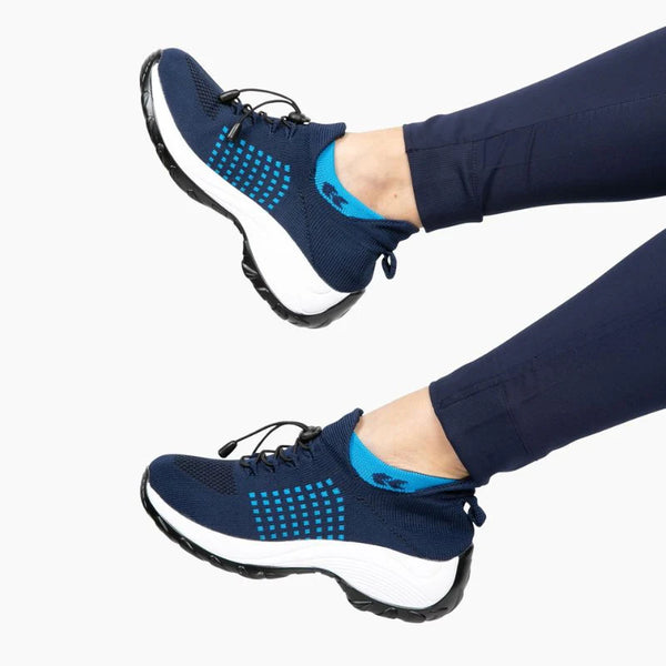 Stretch Comfort –  נעלי נוחות אורטופדיות כחול